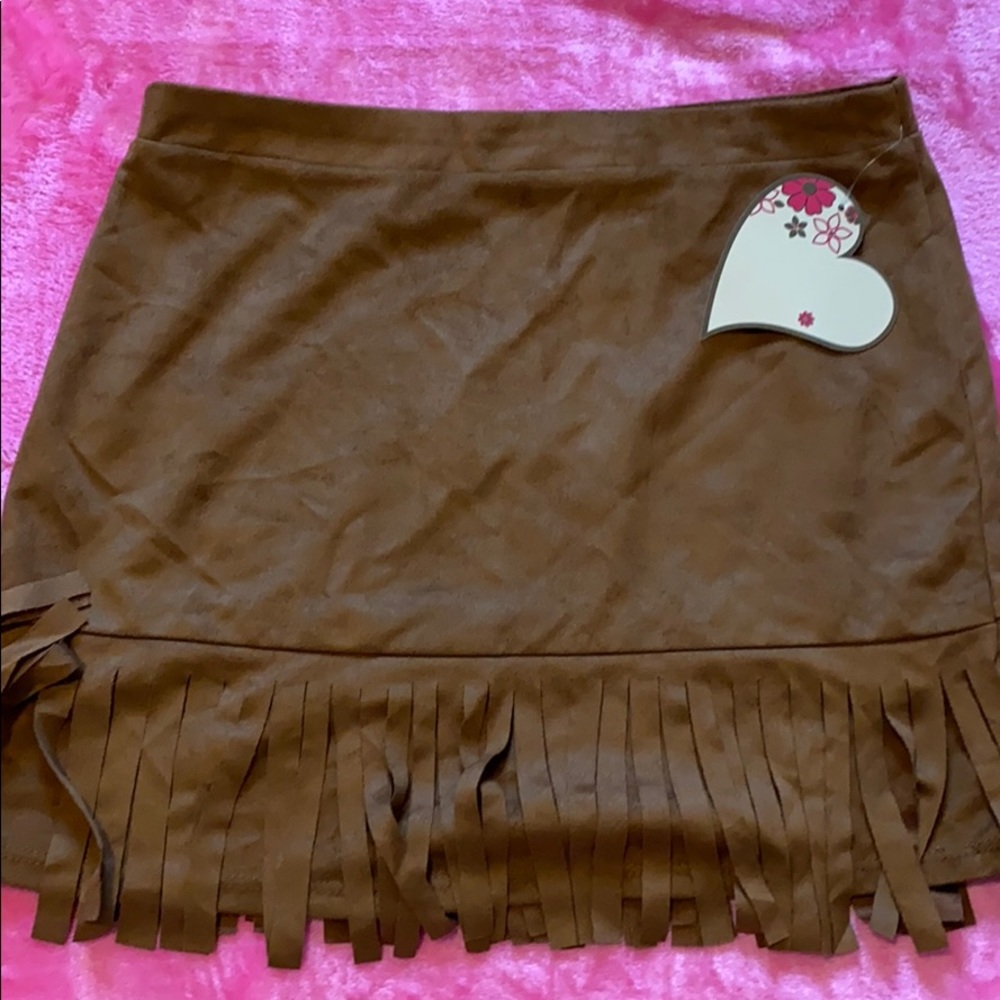 Fringe skirt